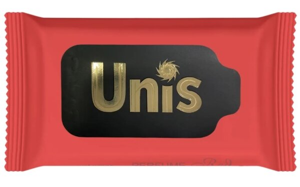 Серветки вологі Unis Perfume Red антибактеріальні, 15 шт