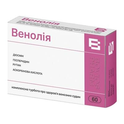 Венолія таблетки №60 (10х6)