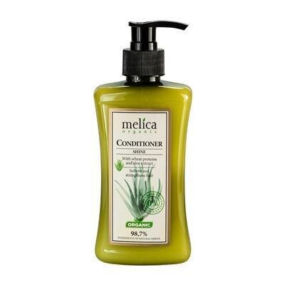 Бальзам-кондиціонер Melica Organic з протеїнами пшениці і екстрактом алое, 300 мл
