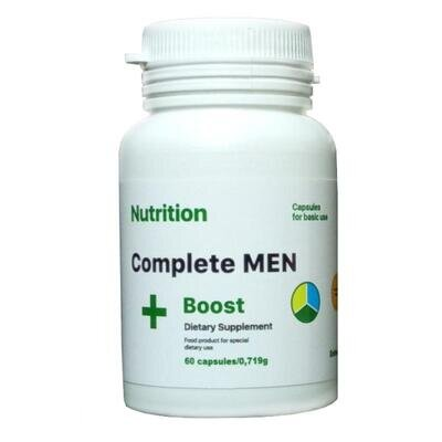 Тестостероновий бустер AB PRO EntherMeal Complete MEN + Boost, 60 капсул