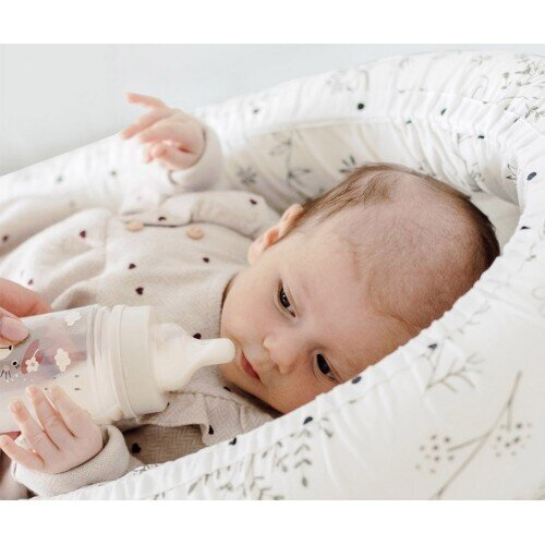 Пляшечка Canpol Babies Easystart Bonjour Paris 35/231_pin антиколікова з широким отвором, рожева, 120 мл