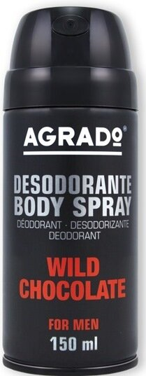 Дезодорант спрей Agrado Wild Chocolate Дикий Шоколад, 150 мл