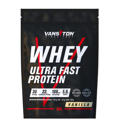 Протеїн Vansiton Ultra Fast Protein, ваниль, 900 г