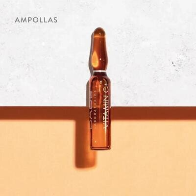 Ампули-концентрат Babe Laboratorios Ampule Solution Vitamin C+ для депігментації з антиоксидантним ефектом, 2 шт х 2 мл