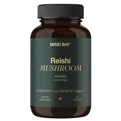 Рейші Mind Shi Reishi Mushrooms 1000 мг капсули №60