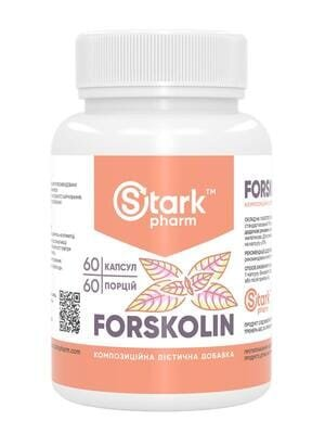 Форсколін Stark Pharm Forskolin 250 мг, 60 капсул