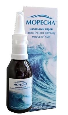 Моресил ізотонічний розчин для носа, 50 мл