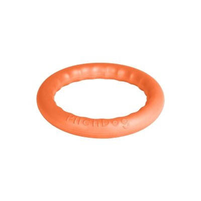Іграшка-кільце Collar PitchDog для апортировки для собак, 20 см, помаранчева