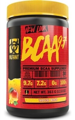 Амінокислота Mutant BCAA 9.7, манго, 363 г