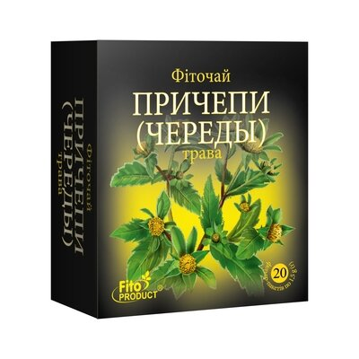 Фіточай Фітопродукт №30 Череди трава по 1,5 г №20 в філ.-пак.