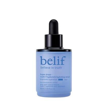 Сироватка для обличчя Belif Super Drops Multi7 Hyaluron з гіалуроновою кислотою, 30 мл
