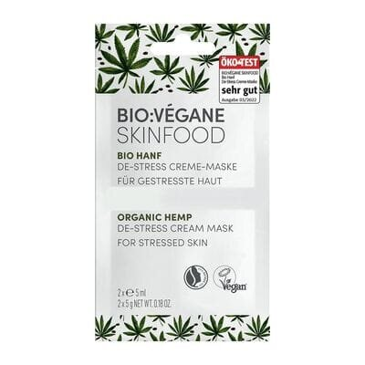 Крем-маска для обличчя Bio:Vegane Organic Hemp проти стресу, 10 мл
