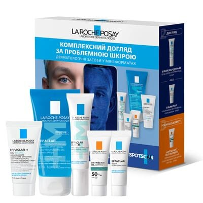 Набір La Roche-Posay Effaclar 2024 Комплексний догляд за проблемною шкірою