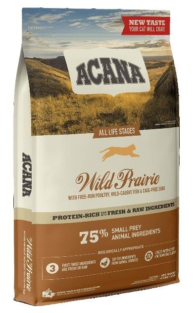 Корм сухий для кішок ACANA Wild Prairie Cat, 4,5 кг