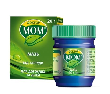 Доктор мом мазь по 20 г у бан.
