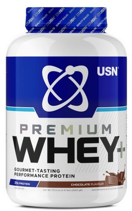 Протеїн USN Premium Whey+ Protein шоколад, 2 кг