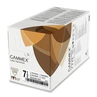 Рукавички хірургічні Gammex Latex Sensitive латексні, розмір 7,5 стерильні, пара