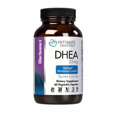 Дегідроепіандростерон Bluebonnet Nutrition Intimate Essenitals DHEA 25 мг вег. капсули №60