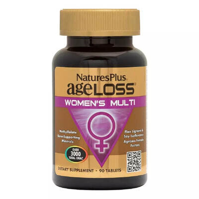 Мультивітаміни для жінок Nature's Plus AgeLoss Women's Multi таблетки №90