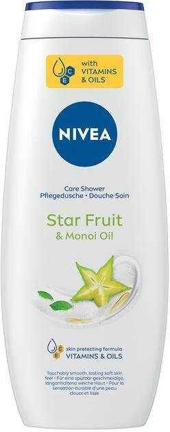 Гель для душу Nivea Карамболь та олія моної, 500 мл