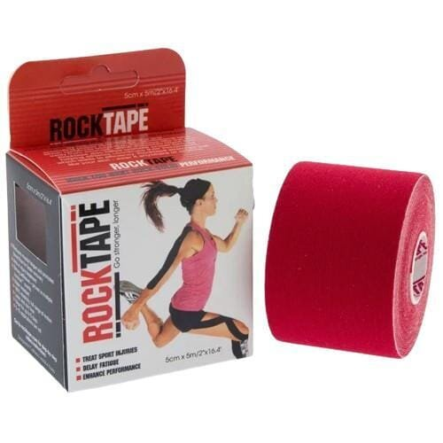 Кінезіо тейп RockTape Classic 5 см x 5 м, червоний