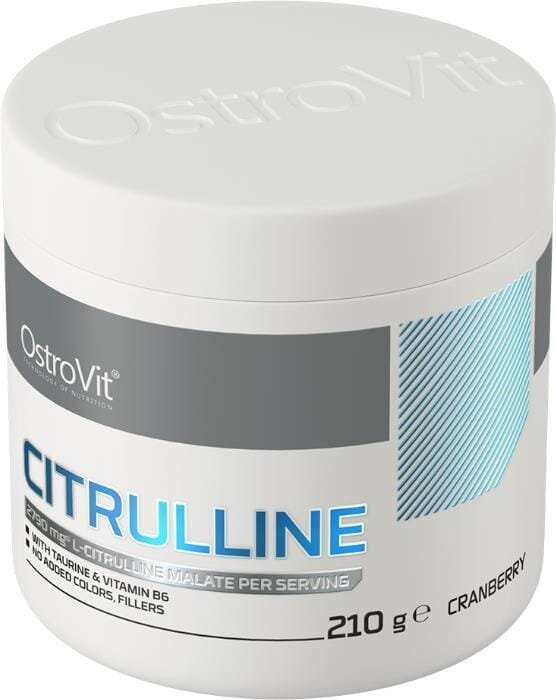 Цитрулін малат OstroVit Citrulline Malate смак журавини, 210 г