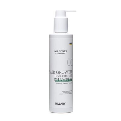 Шампунь Hillary Hop Cones & B5 Hair Growth Invigorating для росту волосся, 250 мл