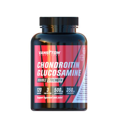 Хондропротектор Vansiton Chondroitine Glucosamine (Хондроітин + Глюкозамін), 120 капсул