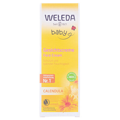 Крем детский для лица Weleda Baby Calendula Календула, 50 мл