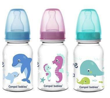 Пляшечка Canpol Babies 59/300 Love&Sea PP, 120 мл