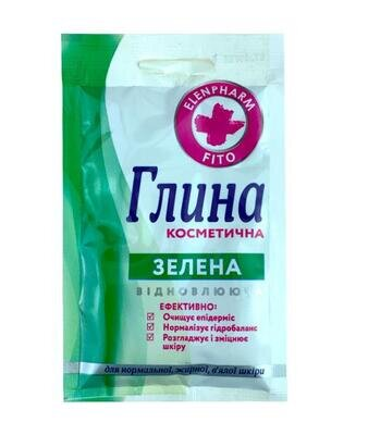 Глина зелена Elensee косметична Відновлююча, 50 г