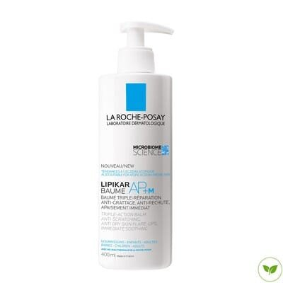 Бальзам для обличчя і тіла La Roche-Posay Lipikar AP+M ліпідовідновлюючий для дуже сухої та схильної до атопії шкіри, 400 мл