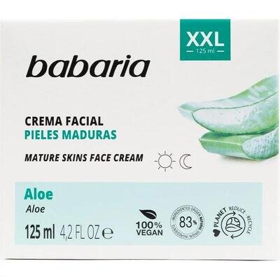 Крем для обличчя Babaria Aloe ХХL для зрілої шкіри з алое вера, 125 мл