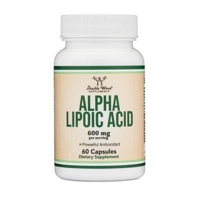 Альфа-ліпоєва кислота Double Wood Alpha Lipoic Acid 600 мг, 60 капсул