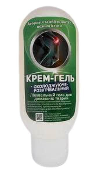 Крем-гель охолоджувально-розігріваючий (ДЛЯ ТВАРИН) Укрветбіофарм, 100 мл