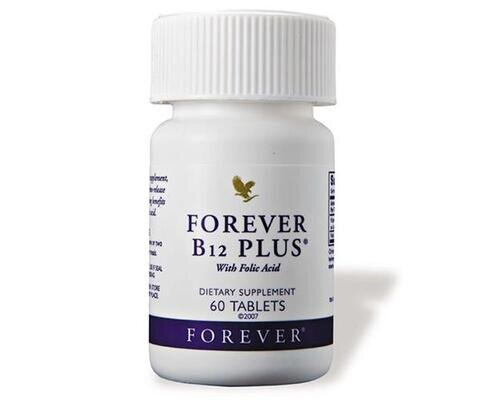 Форевер B12 Плюс Forever Living Forever B12 Plus with Folic Acid, 60 таблеток