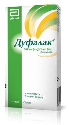 Дуфалак сироп 667 г/1000 мл по 15 мл №10 у саше