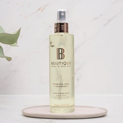 Міст для тіла та волосся Boutique Mandarin, Basil & Grapefruit, 250 мл