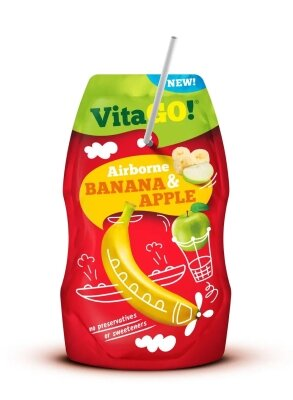 Напій фруктовий VitaGo банановий, 200 мл