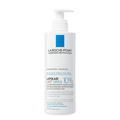 Молочко La Roche-Posay Lipikar Urea 10% зволожуюче з сечовиною проти сухості тіла, 400 мл