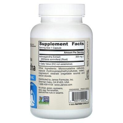 Ашваганда Jarrow Formulas Ashwagandha капсули по 300 мг №120
