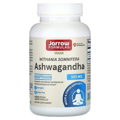 Ашваганда Jarrow Formulas Ashwagandha капсули по 300 мг №120