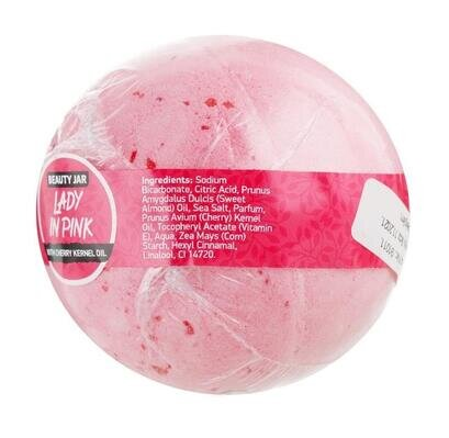 Бомбочка для ванни Beauty Jar Lady In Pink, 200 г