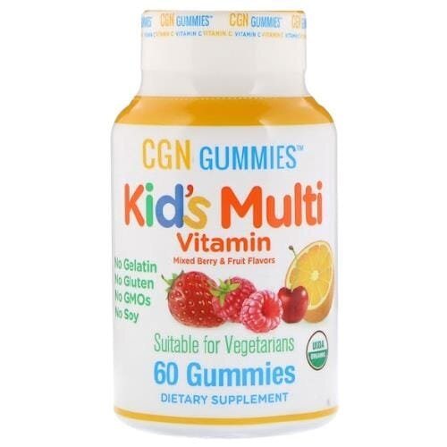 Мультивітаміни для дітей California Gold Nutrition Kid's Multi Vitamin Gummies мармелад №60