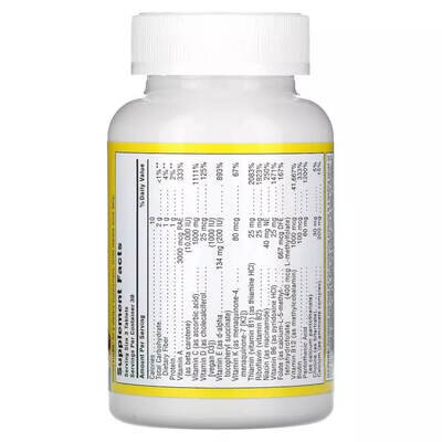 Вітамінно-мінеральний комплекс Nature's Plus Source of Life Multi-Vitamin & Mineral Supplement таблетки №90