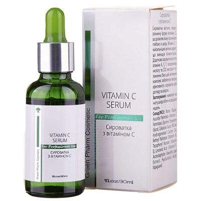 Сироватка для обличчя Green Pharm Cosmetic з вітаміном С, 30 мл