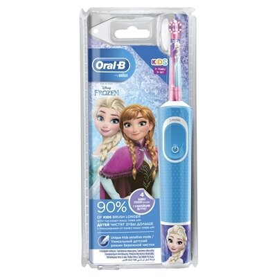 Електрична зубна щітка Braun Oral-B Kids Frozen D100.413.2К дитяча вік 3+