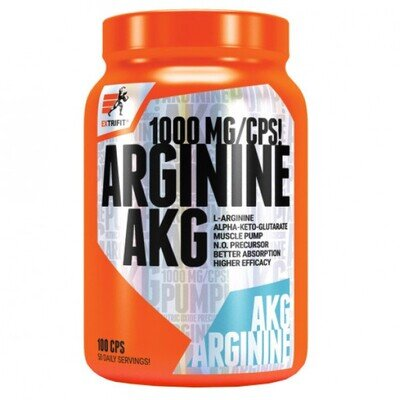 Амінокислота Extrifit Arginine AKG 1000 мг, 100 капсул