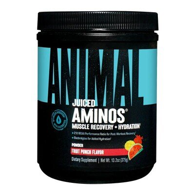 Амінокислота Universal Nutrition Animal Juiced Aminos + Hydration Fruit Punch, 384 г