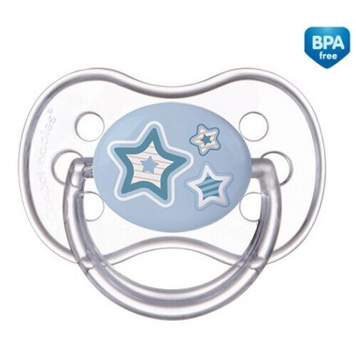 Пустушка силіконова Canpol Babies Newborn baby кругла 22/562, 0-6 місяців, 1 шт